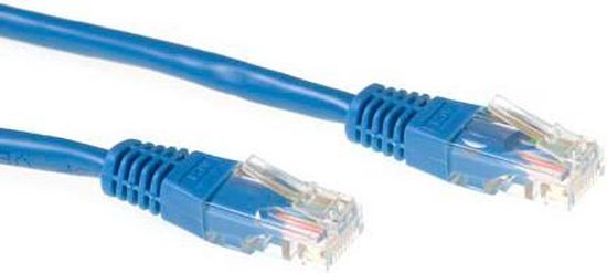 ACT IB8602 - Cat 6 UTP-kabel - RJ45 - 2 m - Blauw