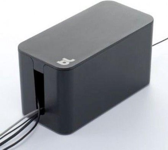 Bluelounge Cablebox Mini Opgeruimde Kabels - Zwart
