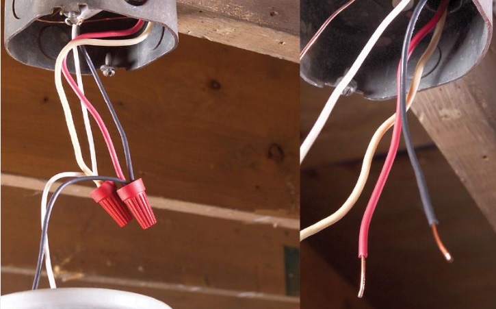 kabel installeren zonder klem