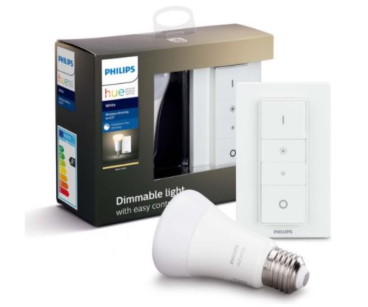 Philips Hue - White - Dimmer Switch en Losse lamp - E27 - Bluetooth