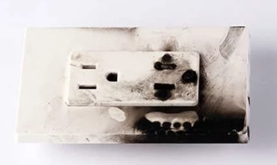 verbrand stopcontact